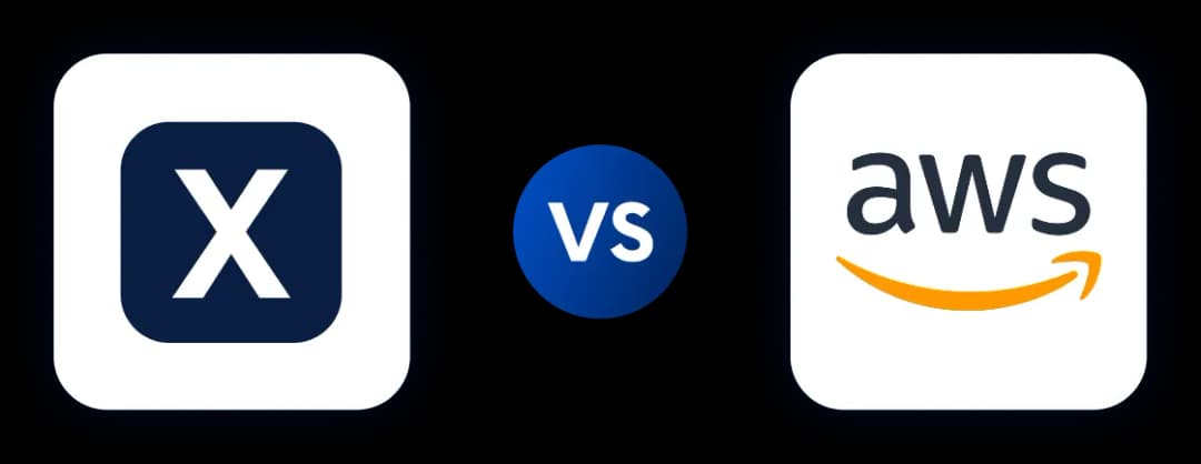Comparison between Internxt and aws